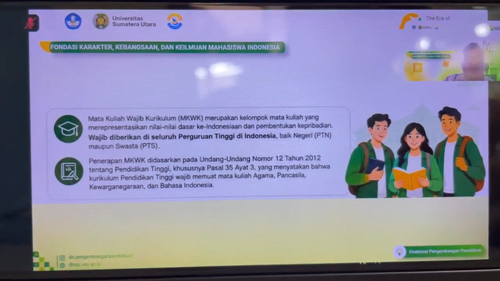 USU Holds Orientation for MKWK, MKDK, and MKWU Courses Ahead of the 2026/2027 Odd Semester